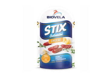 Вяленые колбасы STIX SALAMINI CHEESE, a. r., 80 г