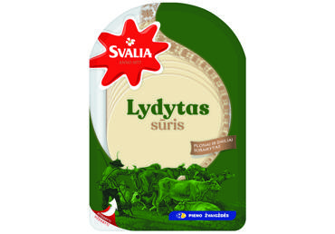 Lydytas sūris SVALIA (riekelės), 45 % rieb. s. m., 150 g