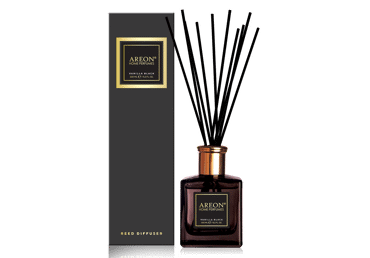 Namų kvapas su lazdelėmis AREON BLACK VANILLA, 150 ml