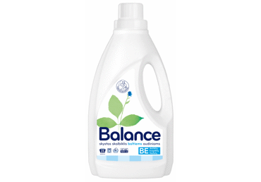 Baltų audinių skystasis skalbiklis BALANCE, 1.5 l