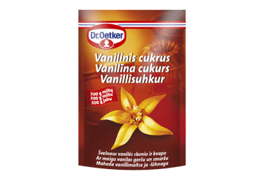 Vanilinis cukrus DR. OETKER su vanilės ekstraktu, 8 g