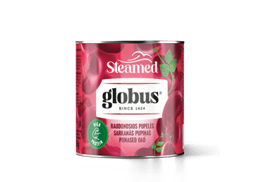 Garuose ruoštos raudonosios pupelės GLOBUS, 326 g