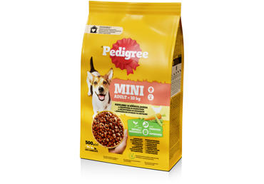 Dry Dog Food PEDIGREE MINI, with Chicken and Vegetables, 500 g