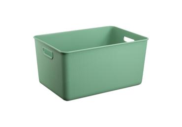 Plastikinė daiktadėže, 40 L, žalia