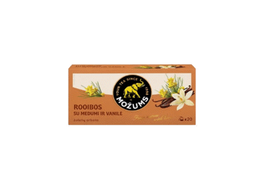 Травяной чай MOŽUMS ROOIBOS с медом и ванилью, 20 x 2 г, 40 г