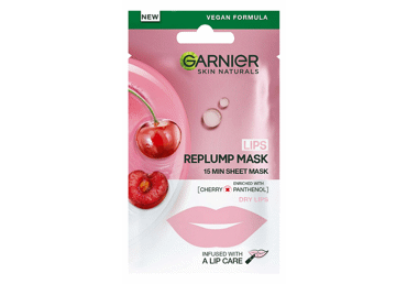 Lakštinė lūpų kaukė GARNIER , 1 vnt.