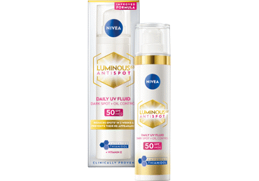 NIVEA LUMINOUS 630® ANTISPOT dieninis fuildas, 40 ml