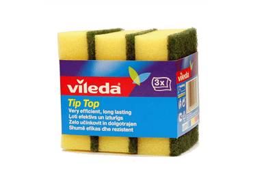 Indų kempinės VILEDA TIP TOP, 3 vnt.