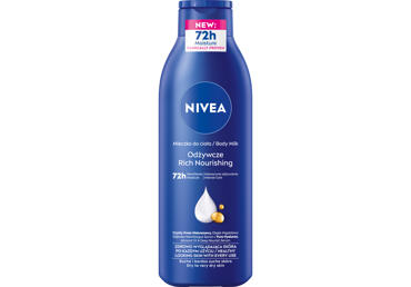 Kūno pienelis sausai ir labai sausai odai NIVEA Rich Nourishing, 250 ml