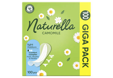 Higieniniai įklotai NATURELLA Light Camomile Multiform, 100 vnt.