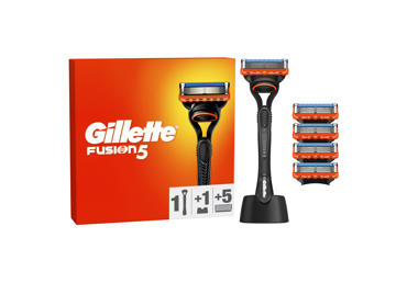 Skustuvas GILLETTE FUSION + sk. galvutės 5vnt.