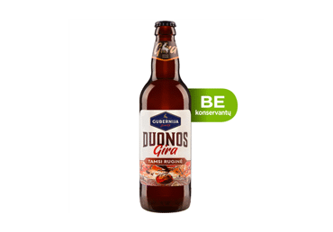 GUBERNIJOS tamsi ruginė duonos gira, 500 ml
