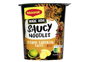 Instant pasta MAGGI with sauce (chicken and sesame flavor), 75 g