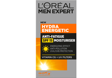 Vyriškas veido kremas L'OREAL MEN SPF15, 50 ml