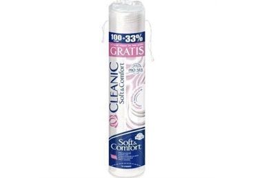 Vatos lapeliai CLEANIC SOFT & COMFORT, 133 vnt.