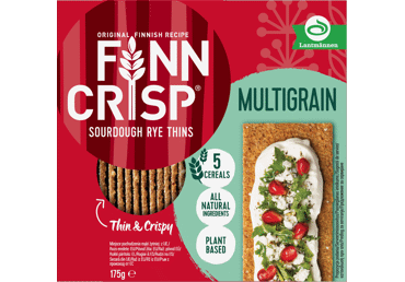 Traškios įvairių grūdų duonelės FINN CRISP MULTIGRAIN, 175 g