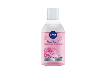 NIVEA MicellAIR Skin Breathe veido, akių ir lūpų srities micelinis vanduo su rožių vandeniu, 400 ml