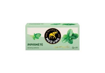 Herbal tea MOŽUMS peppermint 20x1.5 g