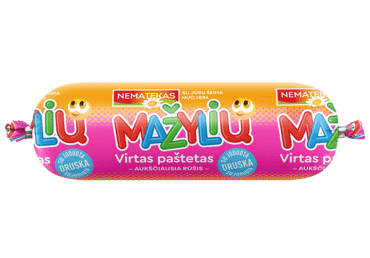 Virtas MAŽYLIŲ kepeninis paštetas su joduota druska, a. r., 150 g