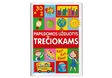 Knyga. PAPILDOMOS UŽDUOTYS TREČIOKAMS