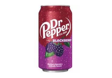 Gazuotas gaivusis gėrimas DR. PEPPER (BLACKBERRY), 355ml