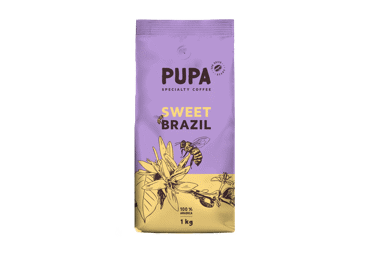 Coffee Beans PUPA SWEET BRAZIL, 1 kg
