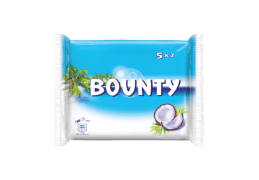Шоколадные батончики BOUNTY, 5 шт., 285 г
