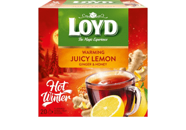 Травяной чай LOYD WARMING TEA с имбирем, лимоном и медом, 40 г