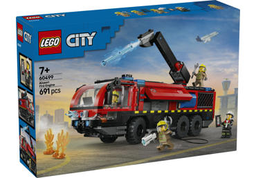 LEGO konstruktorius Oro uosto ugniagesių sunkvežimis 60499
