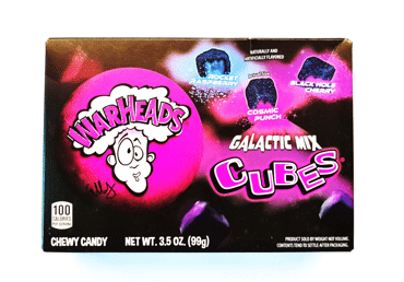Gummies WARHEADS GALACTIC CUBES, 99 g