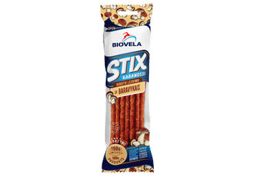Karštai rūkytos lazdelės STIX KABANOSSI BOLETUS, a. r., 100 g