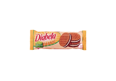 Cookies DIABETA with lemon cream filling and fructose, 60 g