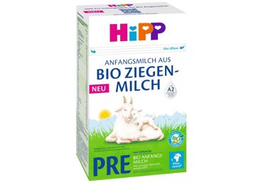 Экологическая смесь из козьего молока HIPP PRIE, с рождения, 400 г