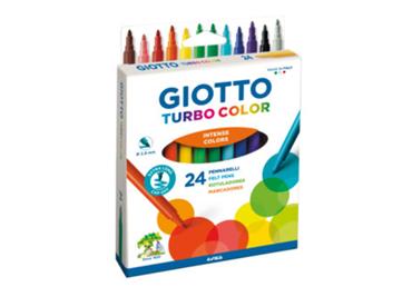 Flomasteriai(24sp)GIOTO TURBO,71500,Fil