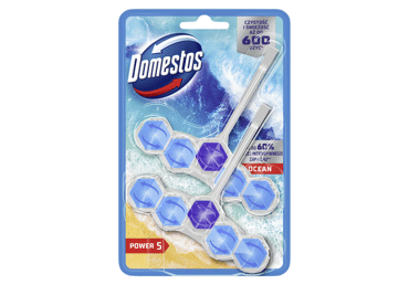 Tual. gaiviklis ir valiklis DOMESTOS POWER 5 OCEAN, 2 x 50 g, 100 g