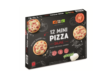 Frozen small pizza GALILEO SALAMI MANTINGA, 360 g