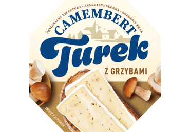 Камамбер с лесными грибами TUREK, 60% жира, 120 г