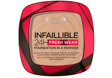 Makeup Base-Compact Powder L'OREAL INF.24H, No.120, 9 g