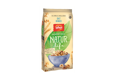 Sausi pusryčiai OHO NATURAL LIFE, 175 g