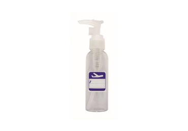 Tuščias buteliukas su dalytuvu, 100 ml, 1 vnt.