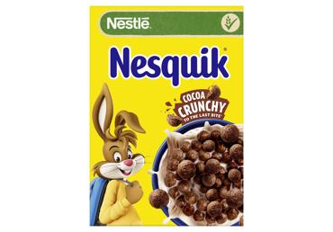 Kakavos skonio javų dribsniai NESTLE NESQUIK, 375 g