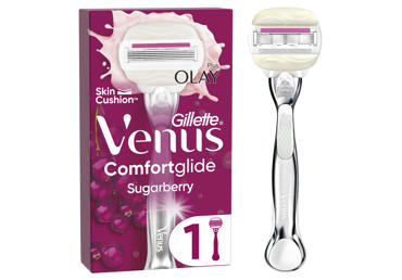 Moteriškas sisteminis skustuvas GILLETTE VENUS SUGARBERRY, 1 vnt.