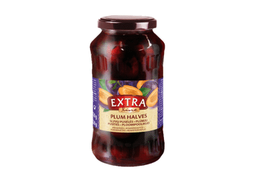Konservuotos EXTRA LINE slyvų puselės, 720 g
