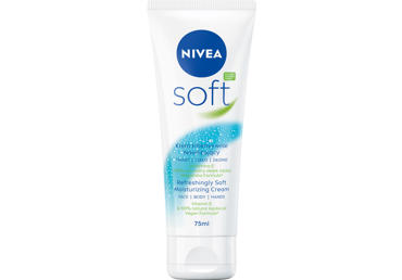 Увлажняющий крем NIVEA Soft для лица, тела, рук, 75 мл