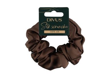 Šilkinė gumelė, DIVUS, maxi, ruda, 1vnt.