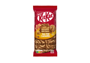 Pieninis šokoladas KIT KAT su sūrios karamelės įdaru, 99 g