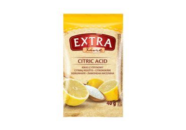 Citrinų rūgštis EXTRA LINE, 40 g