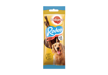 Šunų kramtalai PEDIGREE RODEO su jautiena (4 vnt.), 70 g