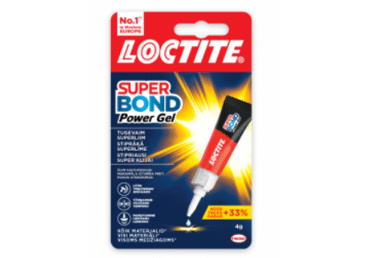 Klijai LOCTITE SUPER BOND POWER GEL, 4 g, 4 g
