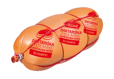 Boiled DAKTARIŠKA sausage with ham, a. r., 500 g
